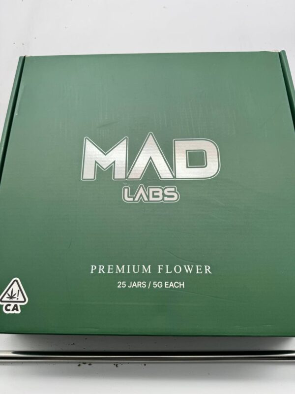 Mad Labs Premium Flower 25 Jars / 5G Each